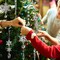 18pcs Crystal Christmas Ornaments - Clear Acrylic Snowflake Ornament